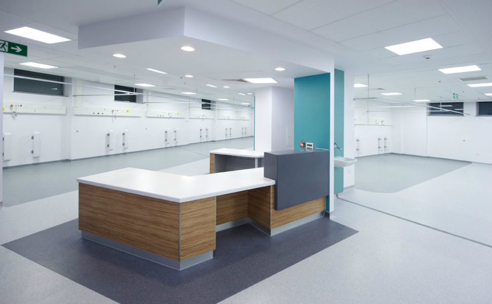 Pembury Hospital | Medical Supply Unit | Bedhead Trunking System | Medical Joinery | Medical Furniture | Nurse Call System | Medical Gas | Healthcare Bedhead | Bedhead Module | Healthcare Luminaire