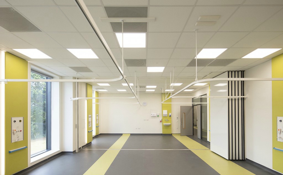 Quadram Institute Norwich | Medical Supply Unit | Bedhead Trunking System | Medical Joinery | Medical Furniture | Nurse Call System | Medical Gas | Healthcare Bedhead | Bedhead Module | Healthcare Luminaire